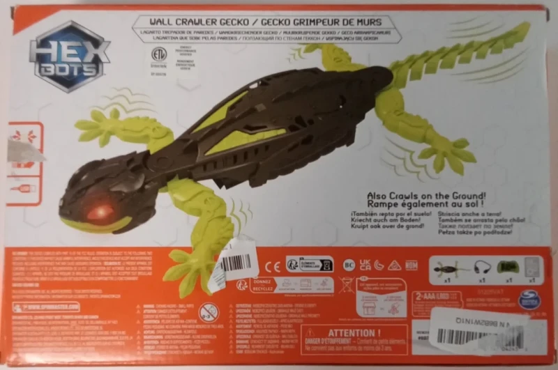 Hex Bugs Wall Crawler Gecko Toy
