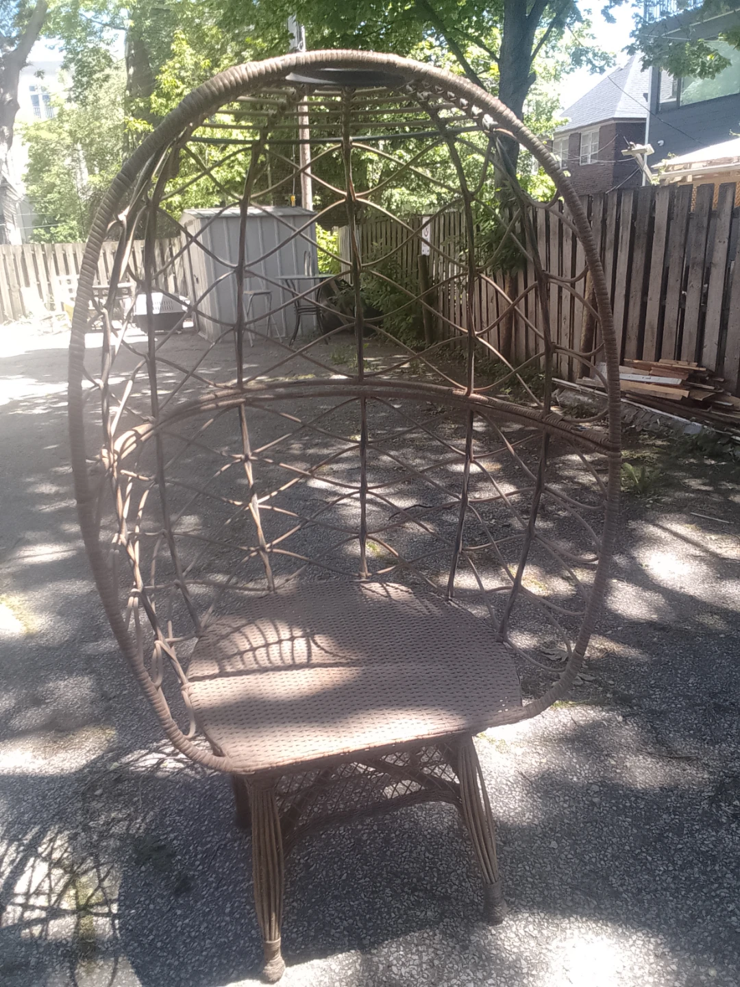 BEAUTIFUL EGG LOUNGE CHAIR INDOOR OUTDOOR - photo 4