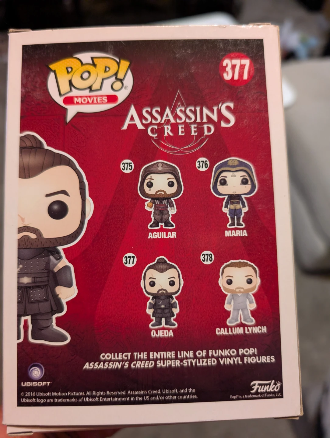 Funko Pop! Movies Assassin's Creed Ojeda #377 Vinyl Figure - photo 2