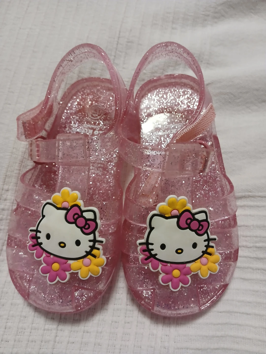 ⚽️Hello Kitty Jelly Sandals Toddler Size 6