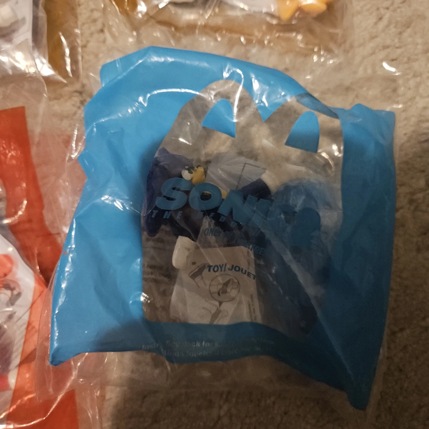 Sonic the hedgehog 2 McDonald's Happy Meal Toys set of 6 - photo 5