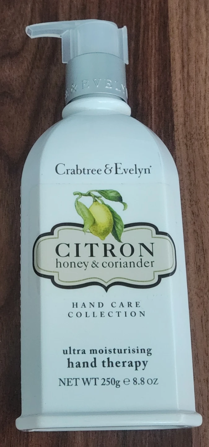 ⚽️ Crabtree & Evelyn Citron Hand Therapy 250g