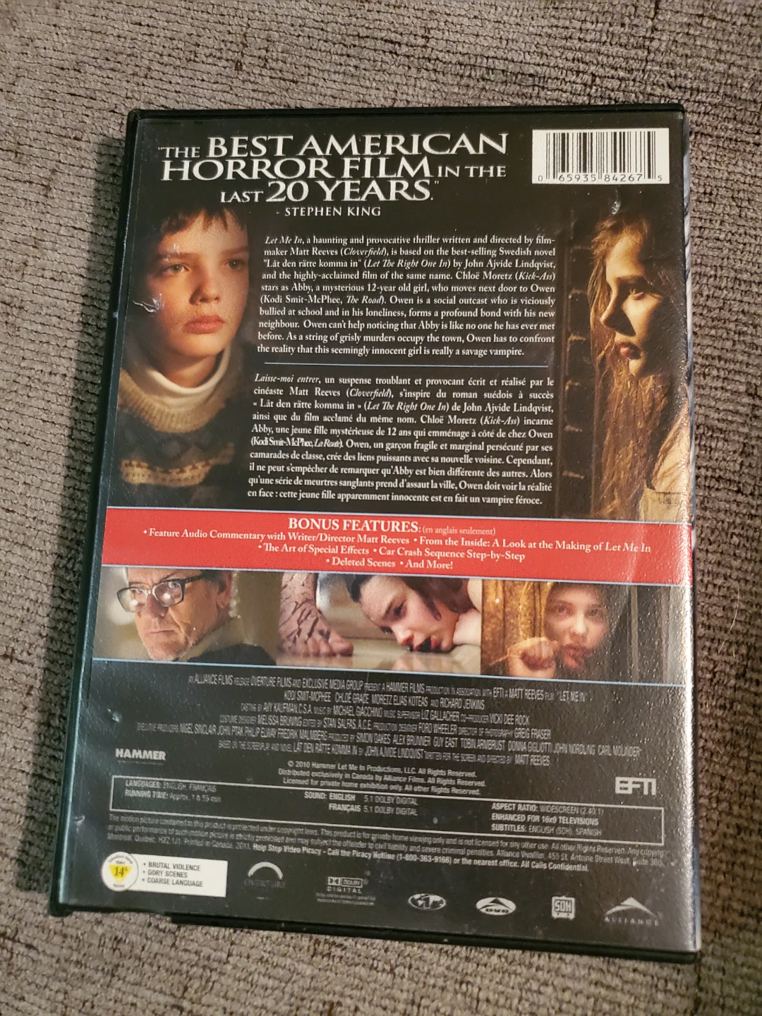 Let Me In DVD ⚽️ - photo 2