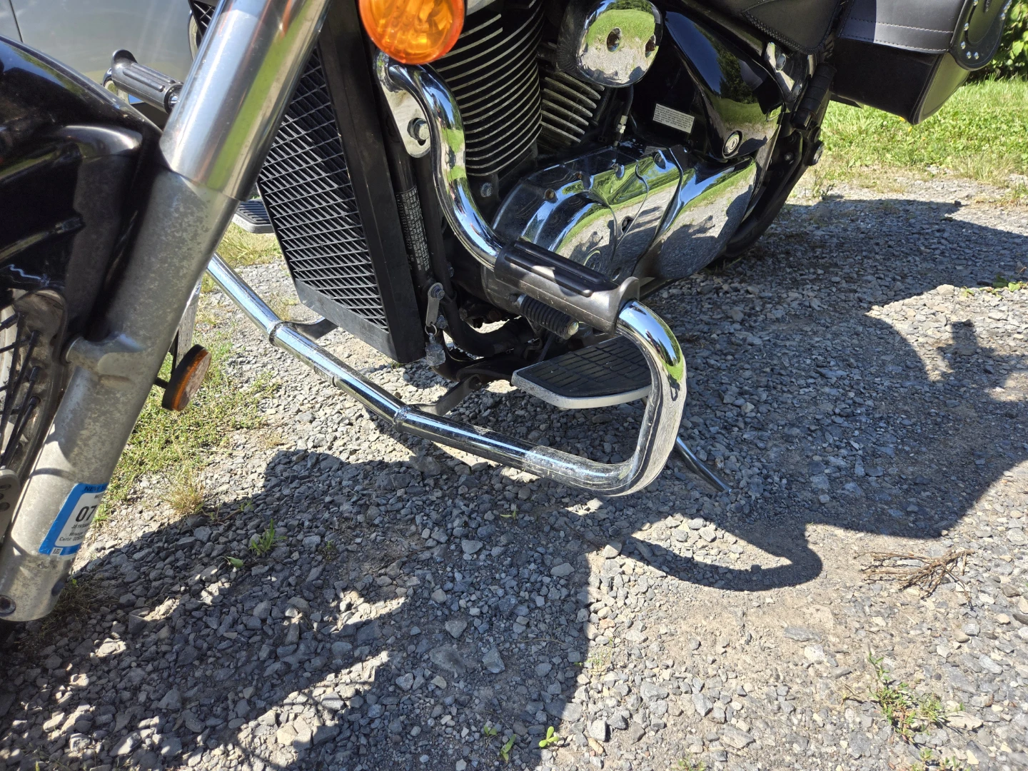 Black Suzuki Boulevard C50 Motorcycle - photo 5
