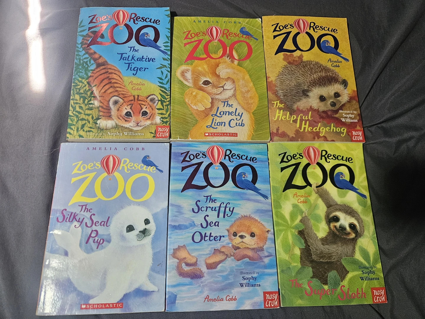 Zoe's Rescue Zoo Book Set