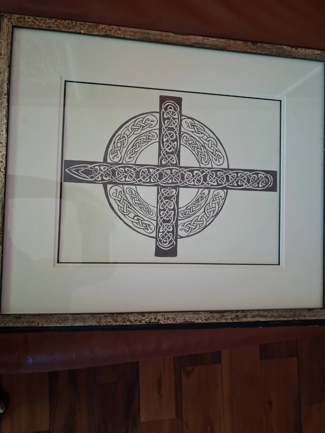 Framed Celtic Cross Art Print - photo 2