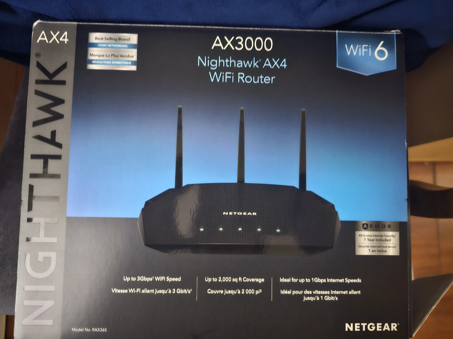 NETGEAR Nighthawk AX3000 WiFi 6 Router