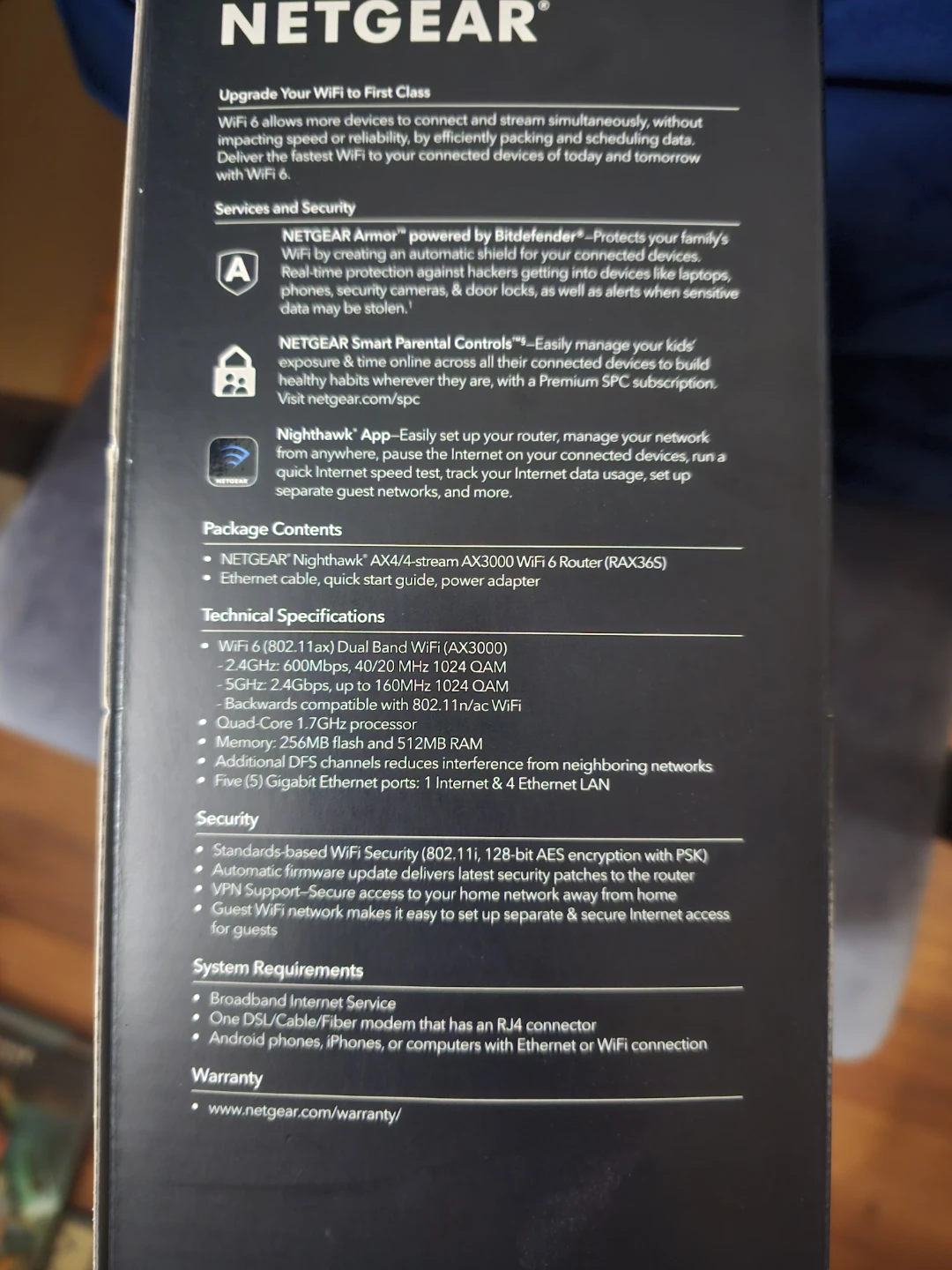 NETGEAR Nighthawk AX3000 WiFi 6 Router - photo 4