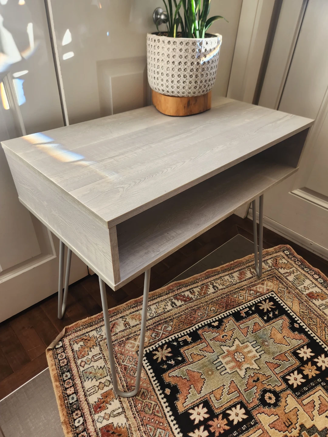 Gray Side Table OR desk with Hairpin Legs - photo 5