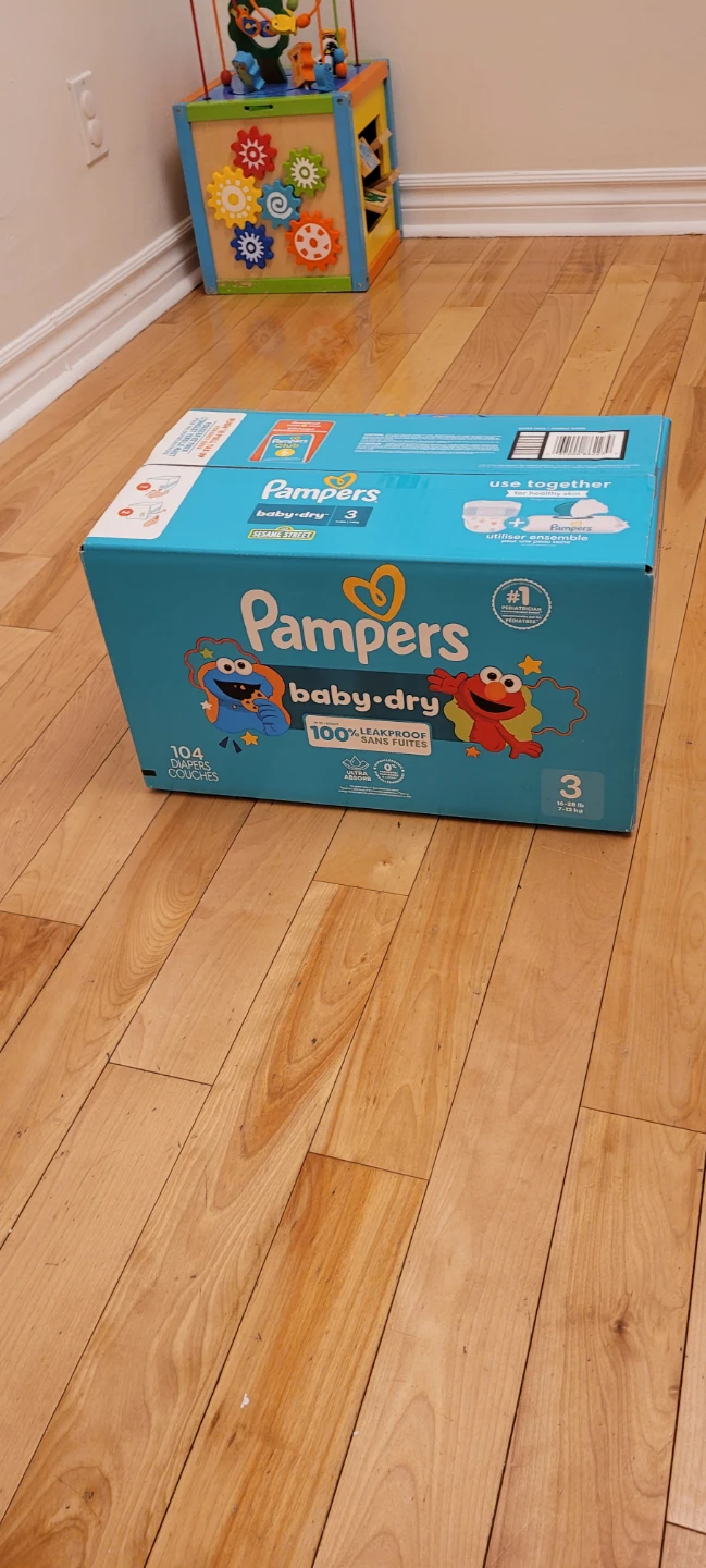 Pampers Baby-Dry Size 3 Diapers (104 count) - photo 2