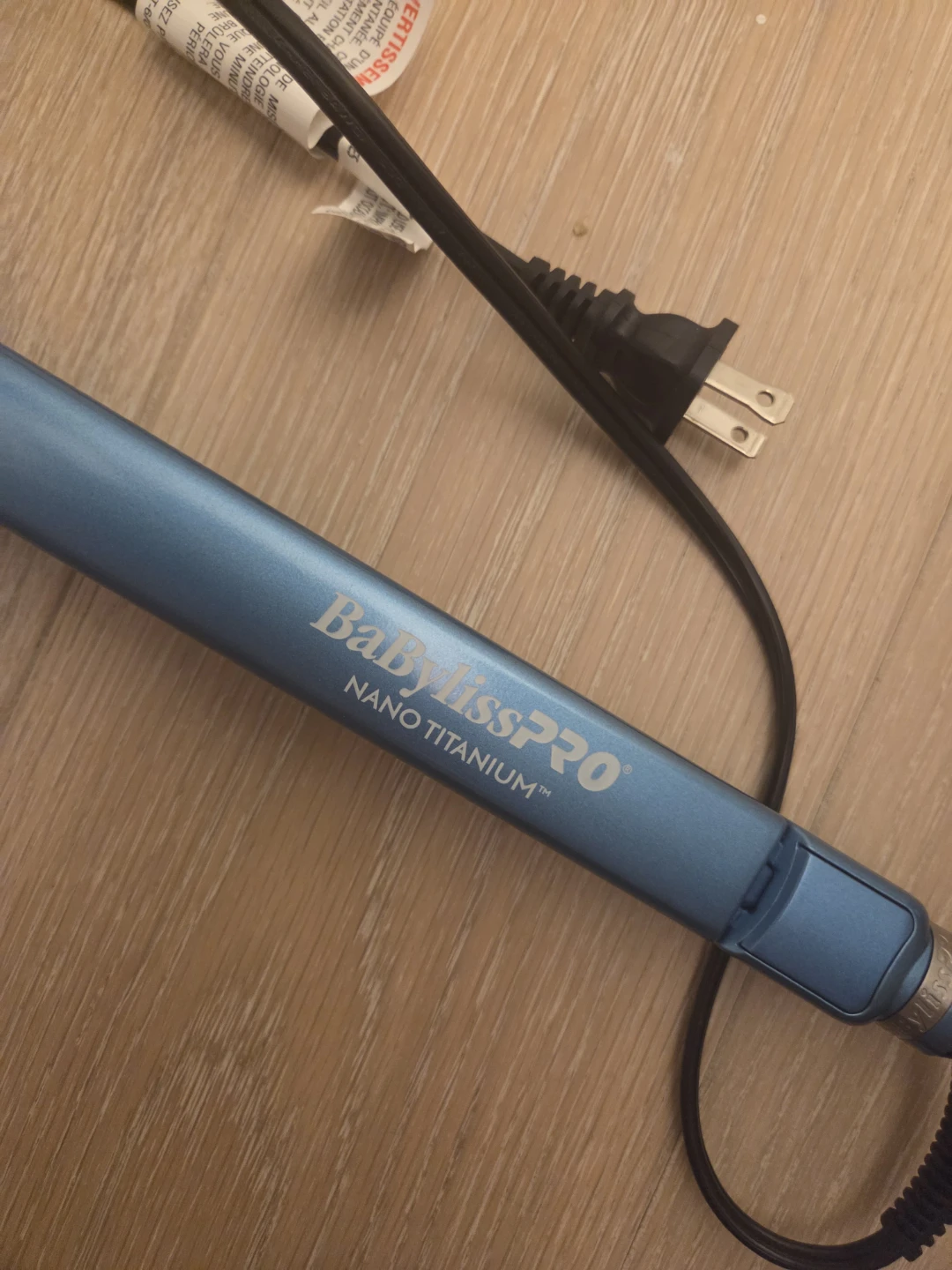 BaBylissPRO Nano Titanium Flat Iron