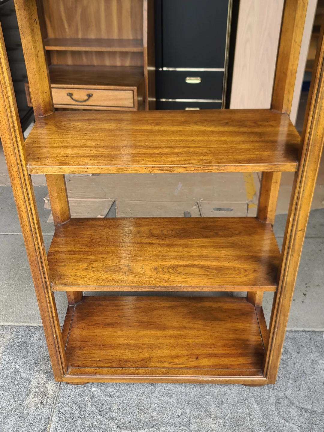 Drexel Heritage Vintage Wood Etagere / Display Bookcase - photo 3