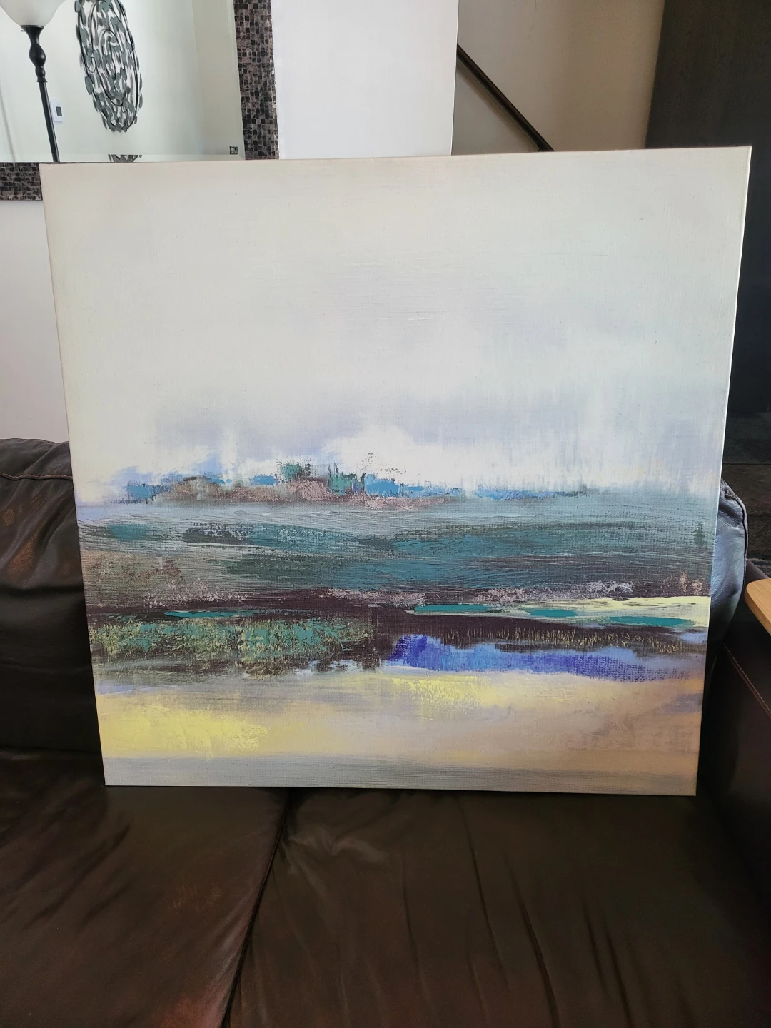 Abstract Landscape Canvas Wall Art - photo 2