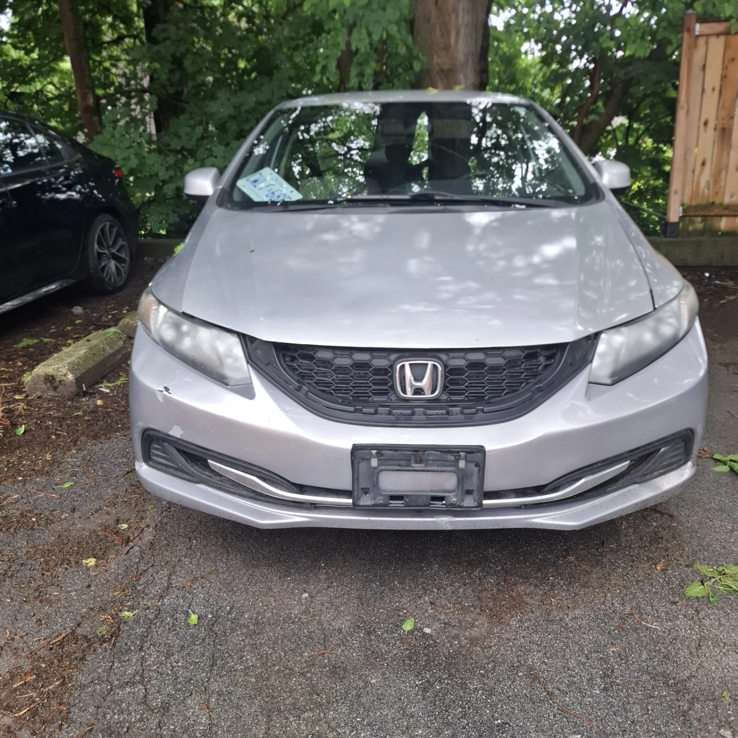 2012 Silver Honda Civic Sedan