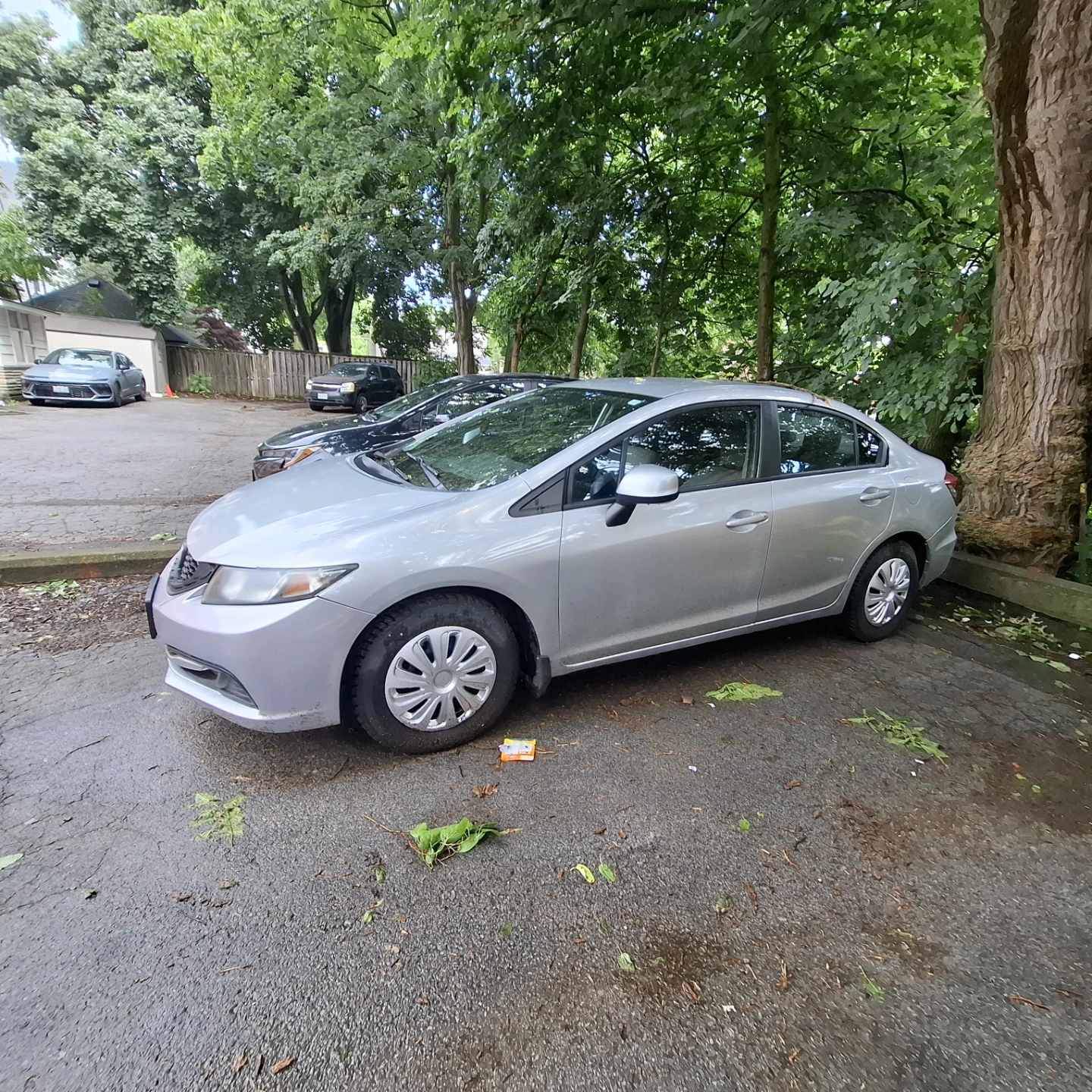 2012 Silver Honda Civic Sedan - photo 3