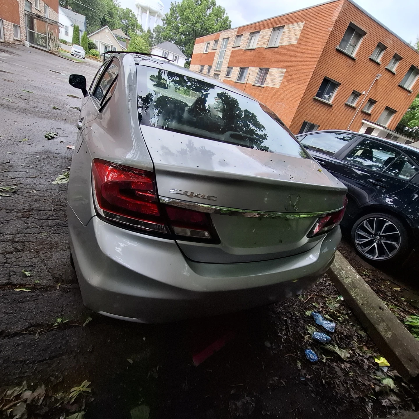 2012 Silver Honda Civic Sedan - photo 4