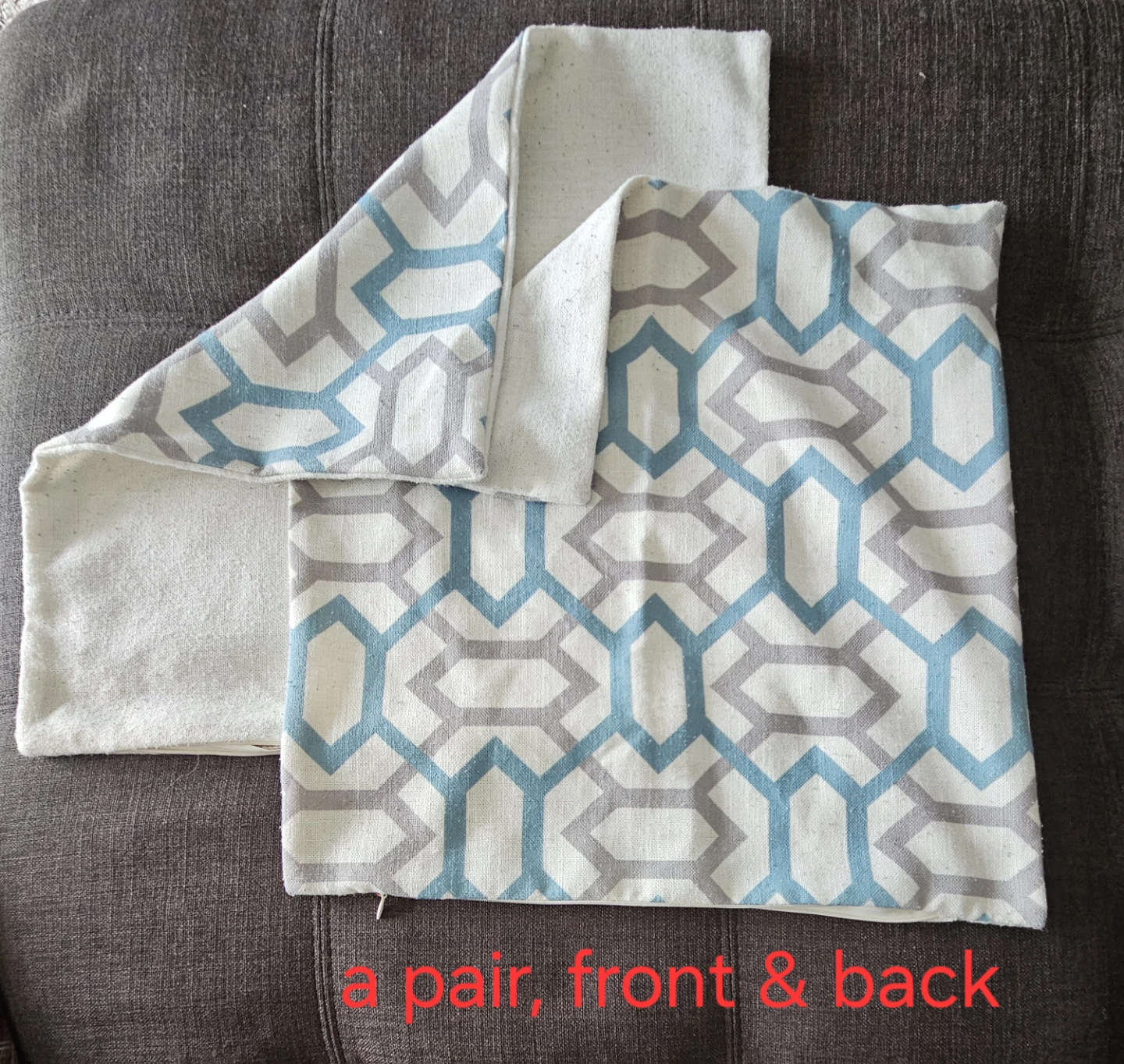 Throw Pillow Covers x 3