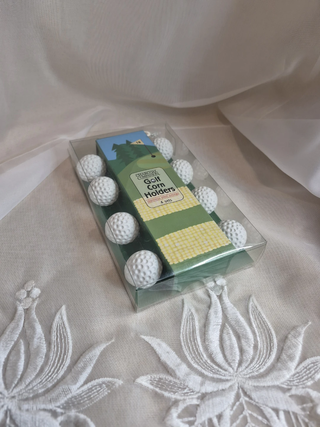 Set of 4 Golf Corn on the Cob Holders - photo 2
