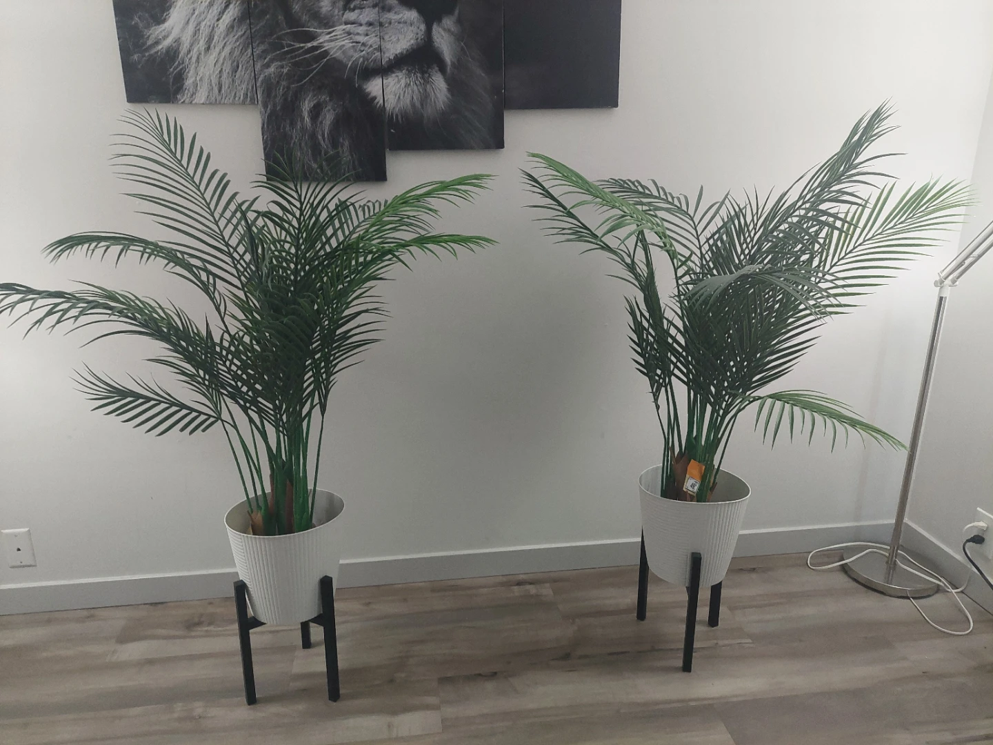 Moving Sale -Artificial  Palm tree Plant - photo 3