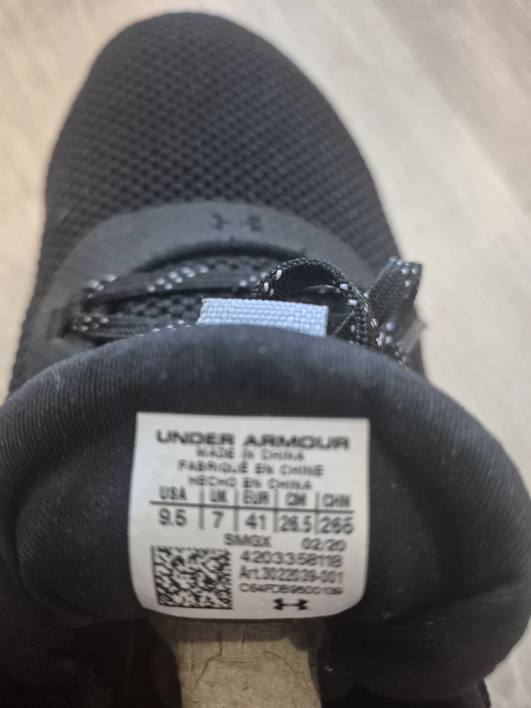 Under Armour Black Running Shoes - photo 4