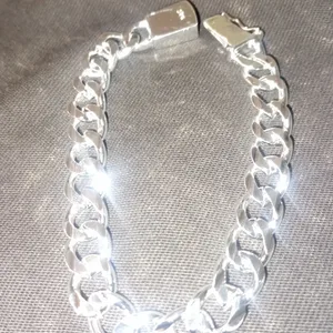 925 Sterling Silver Curb Link Bracelet