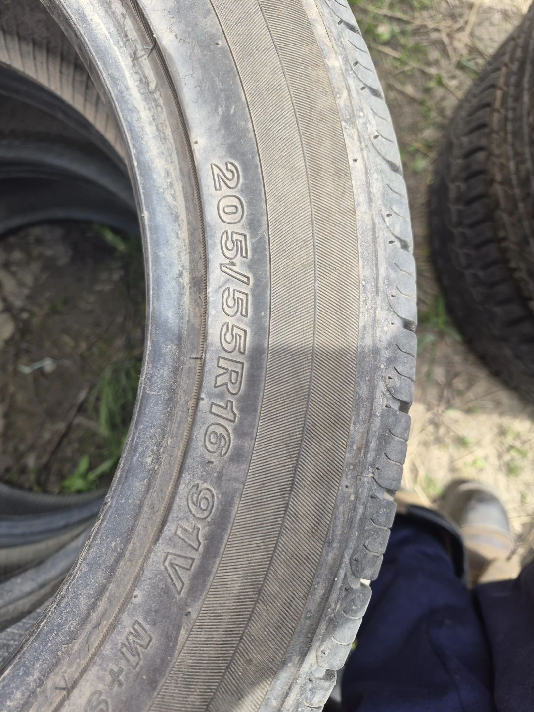 3 summer tires 205,55,16 - photo 2