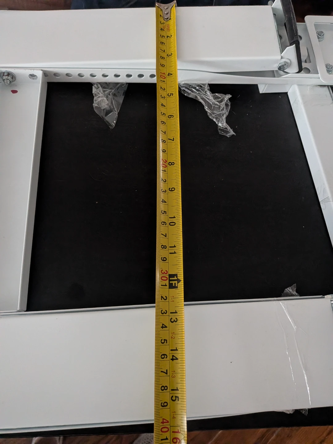 White Metal Shelf Brackets - photo 3