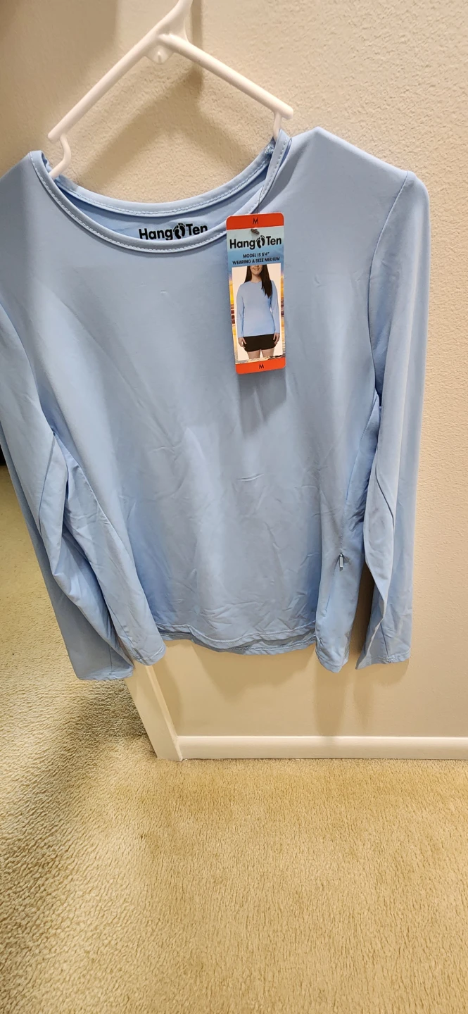 Hang Ten Women's UPF 50+ Long Sleeve Shirt - Medium