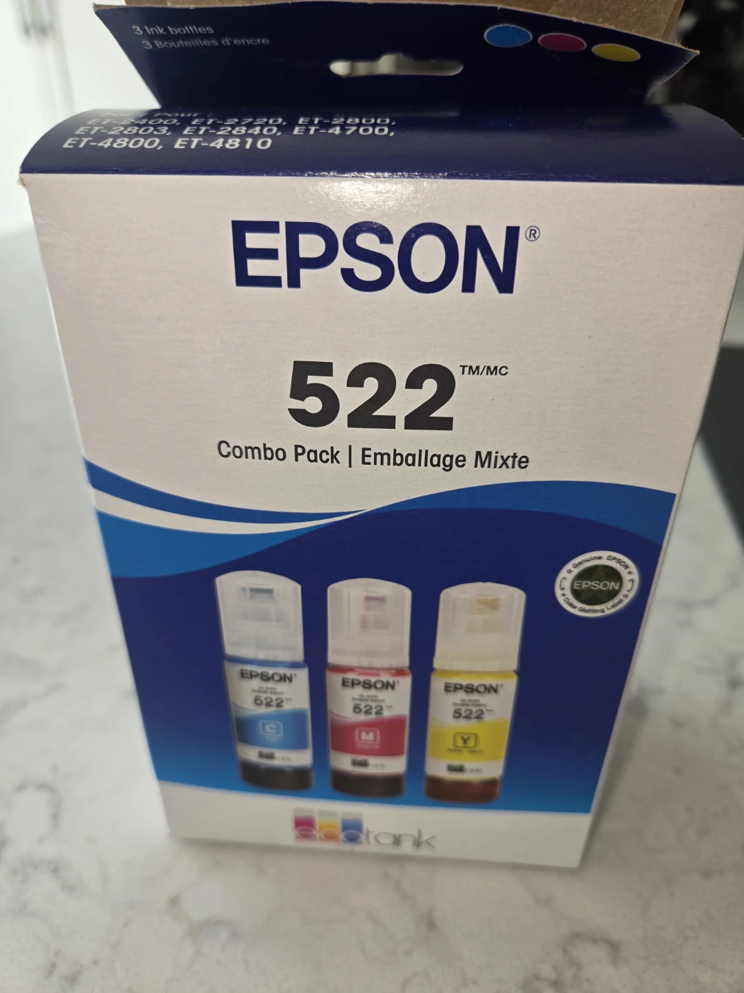 Epson 522 Ink Combo Pack