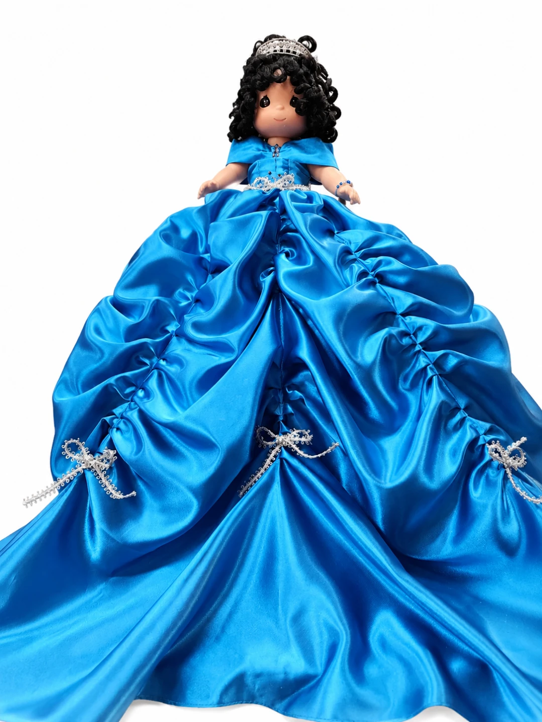 👑 Hermosa Muñeca para Quinceañera Azul Real – - photo 2