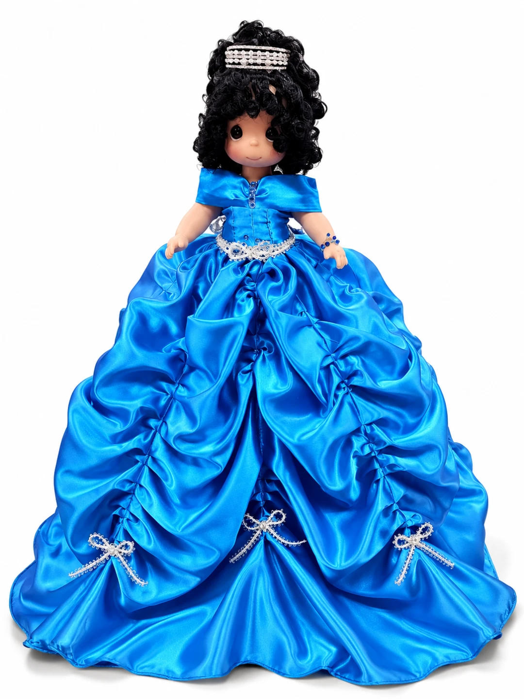 👑 Hermosa Muñeca para Quinceañera Azul Real – - photo 3
