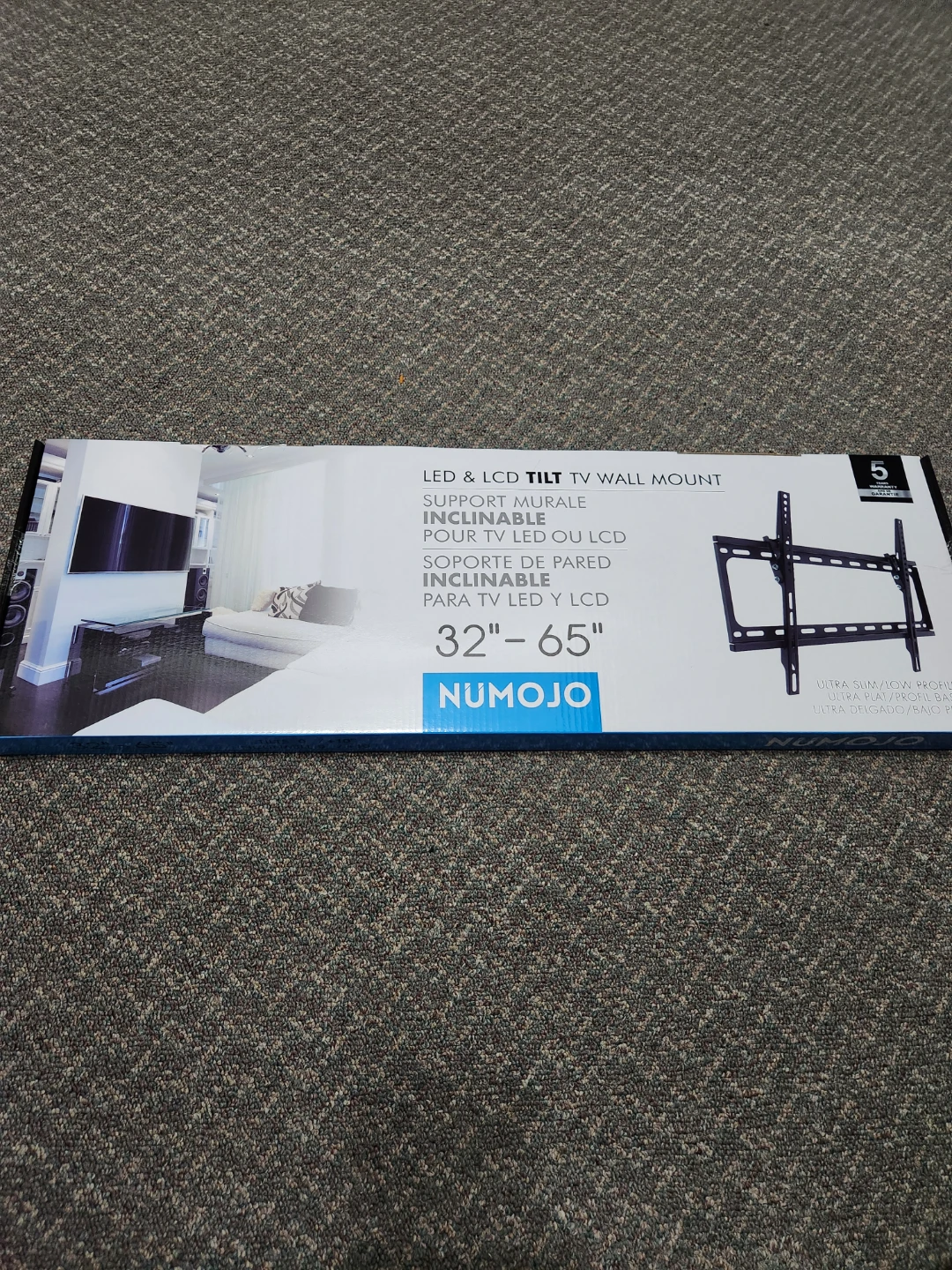 Numojo LED & LCD Tilt TV Wall Mount 32"-65"