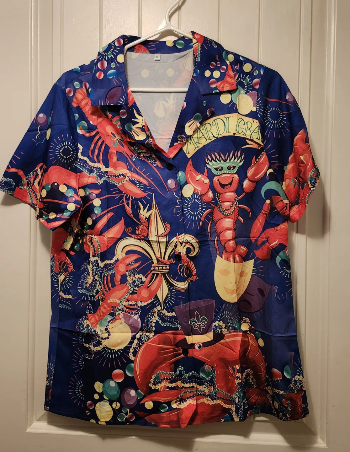 Mardi Gras Lobster Hawaiian Shirt ⚽