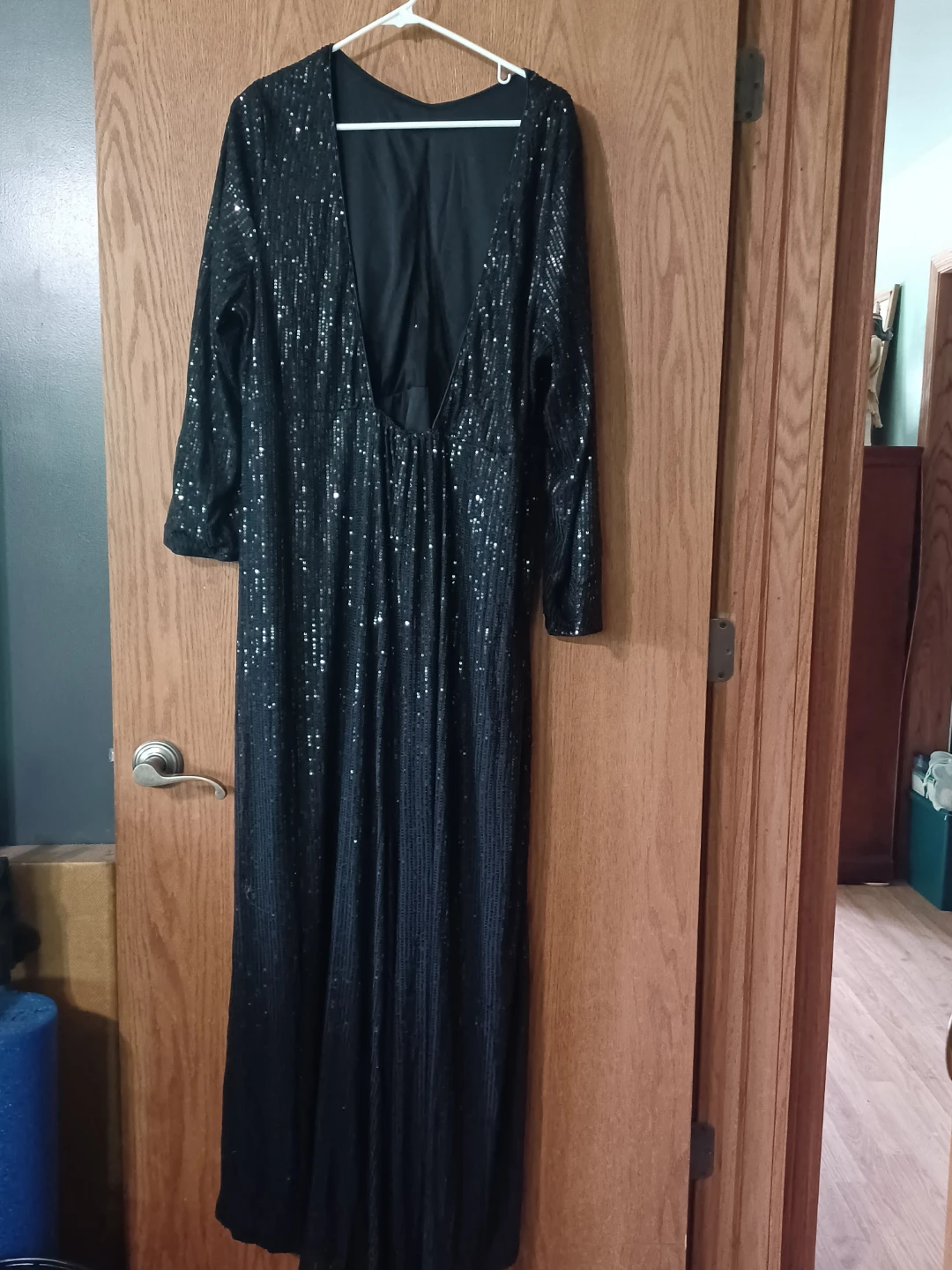 Vintage floor length gown for black or white tie occasions.