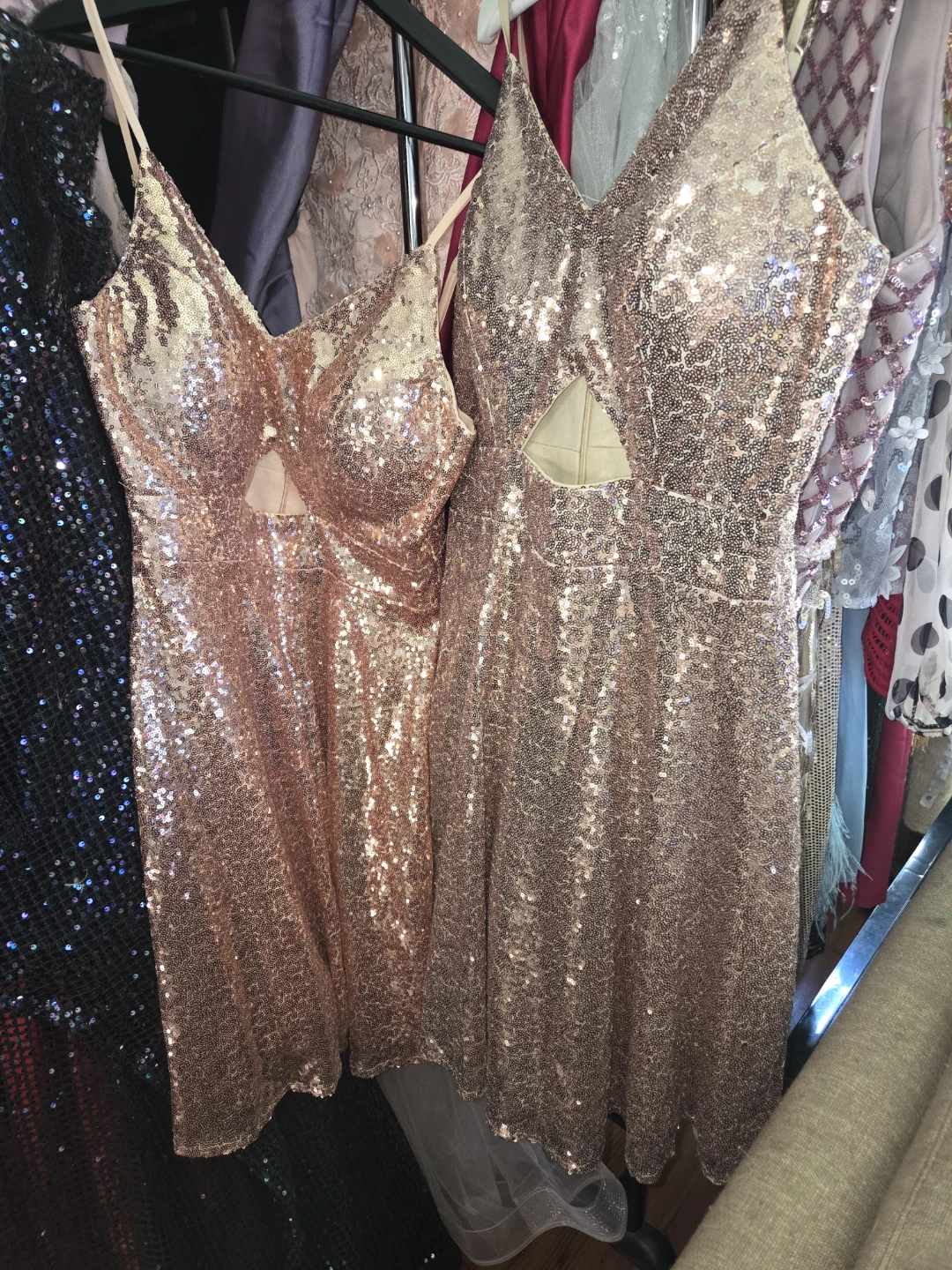 Sparkling dresses