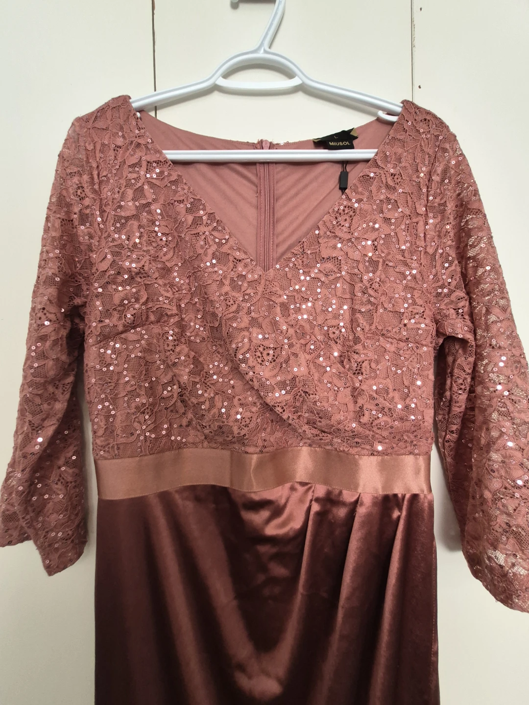 Miusol Women's Sequin Lace Cocktail Dress - photo 3