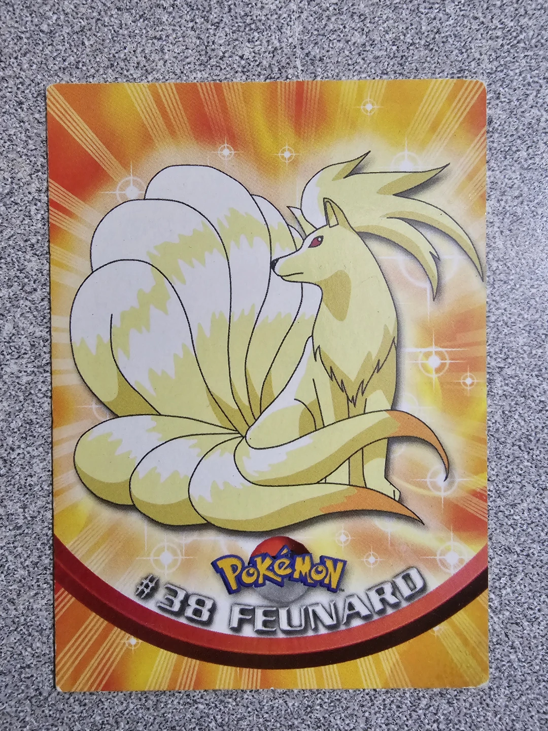 Pokemon #38 Ninetales Trading Card