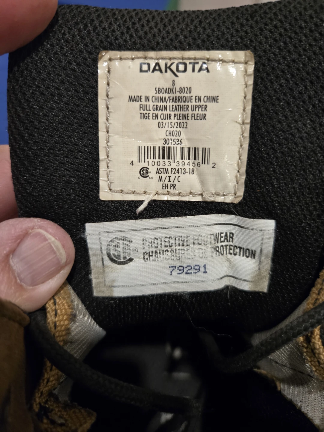Ladies 8 Dakota Workpro Series Work Boots - photo 4