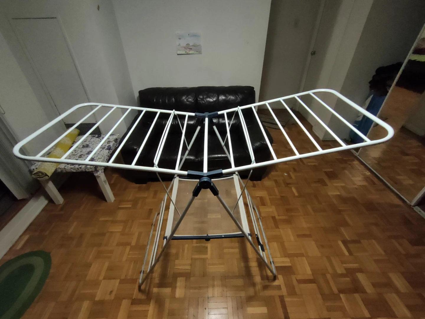 White Folding Drying Rack