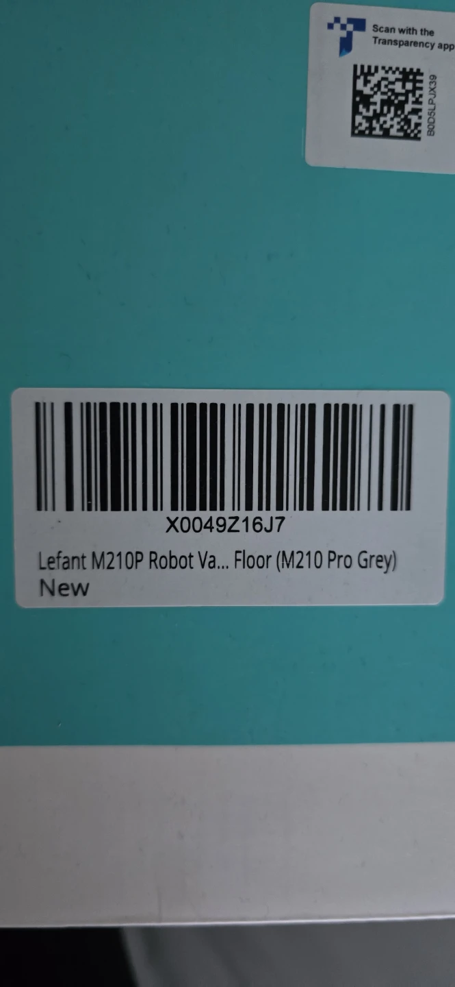 Lefant M210P Robotic Vacuum Cleaner (M210 Pro Grey) - photo 2