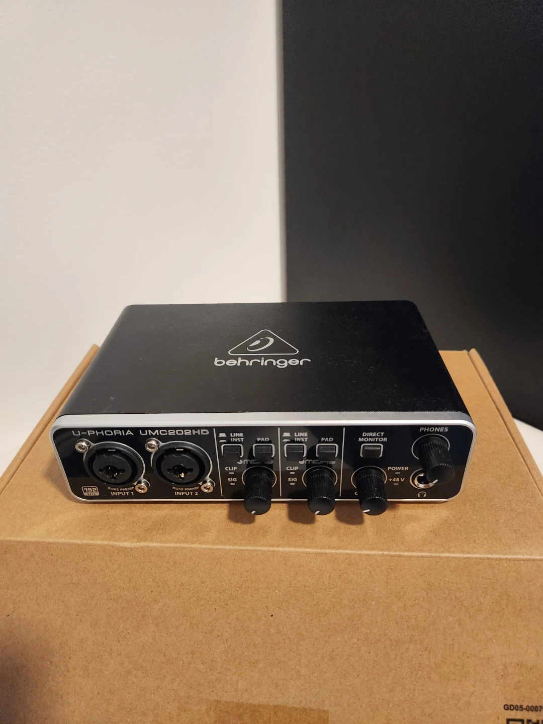 Behringer UMC202HD USB Audio Interface