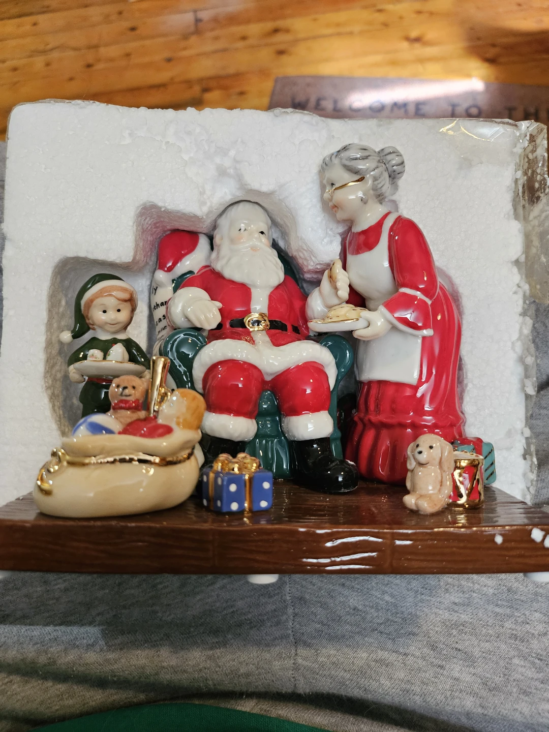 Royal Doulton Christmas Scene Figurine