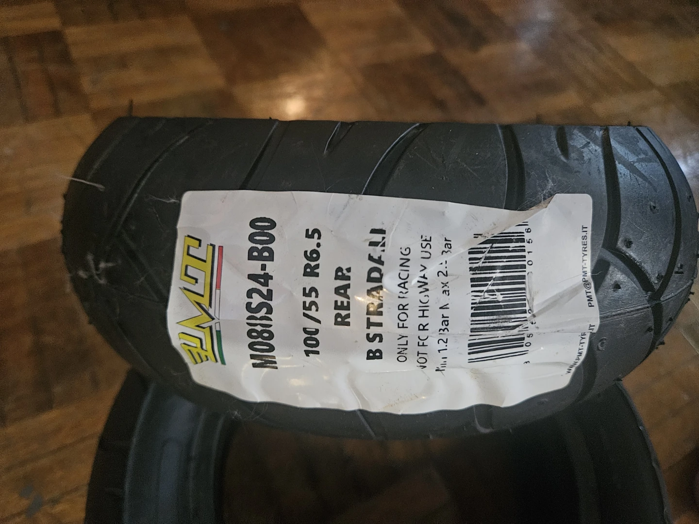 2 PMT B STRADALI 100/55 R6.5 Rear Tire - photo 2