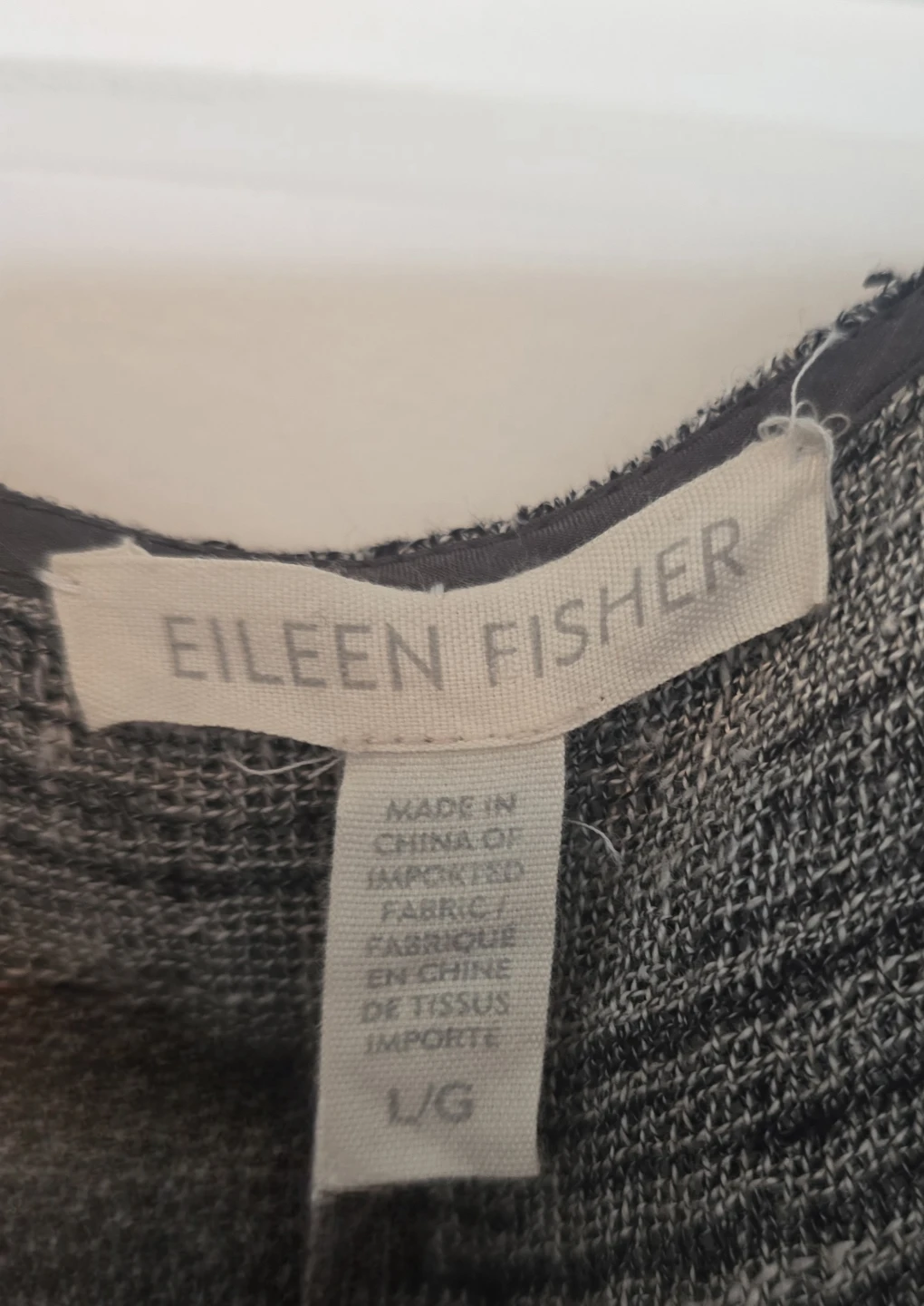 Eileen Fisher Sleeveless Long Vest Size L/G - photo 3
