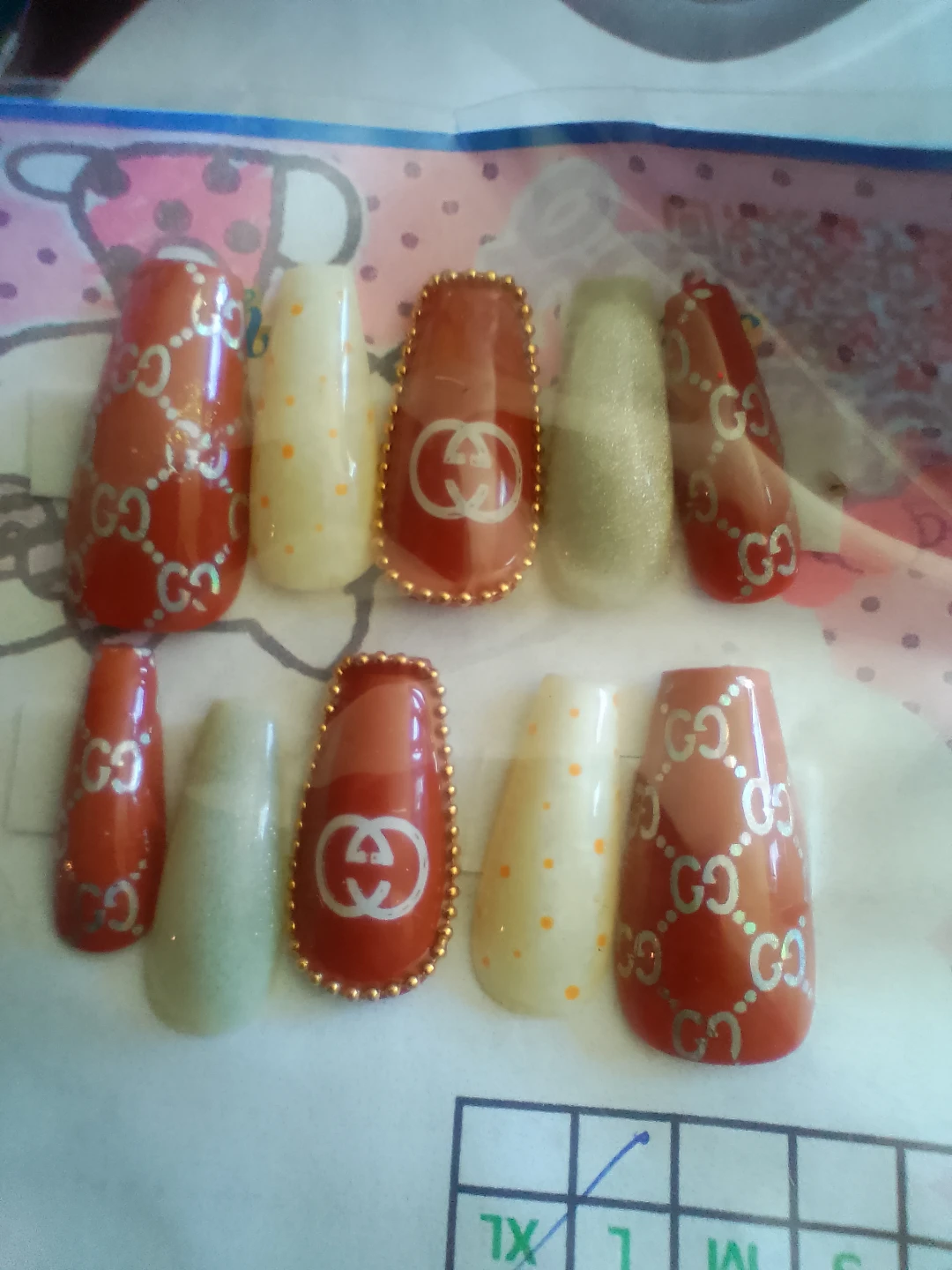 Designer Inspired Press-On Nails - photo 4
