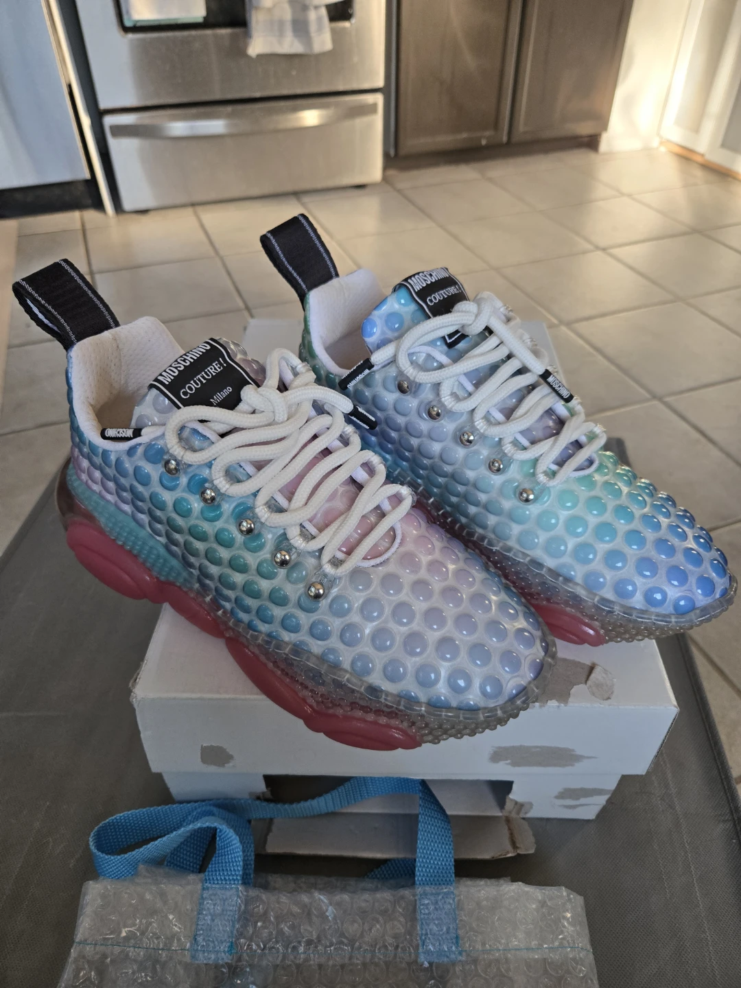 Moschino Couture "Bubble" Sneakers - photo 2