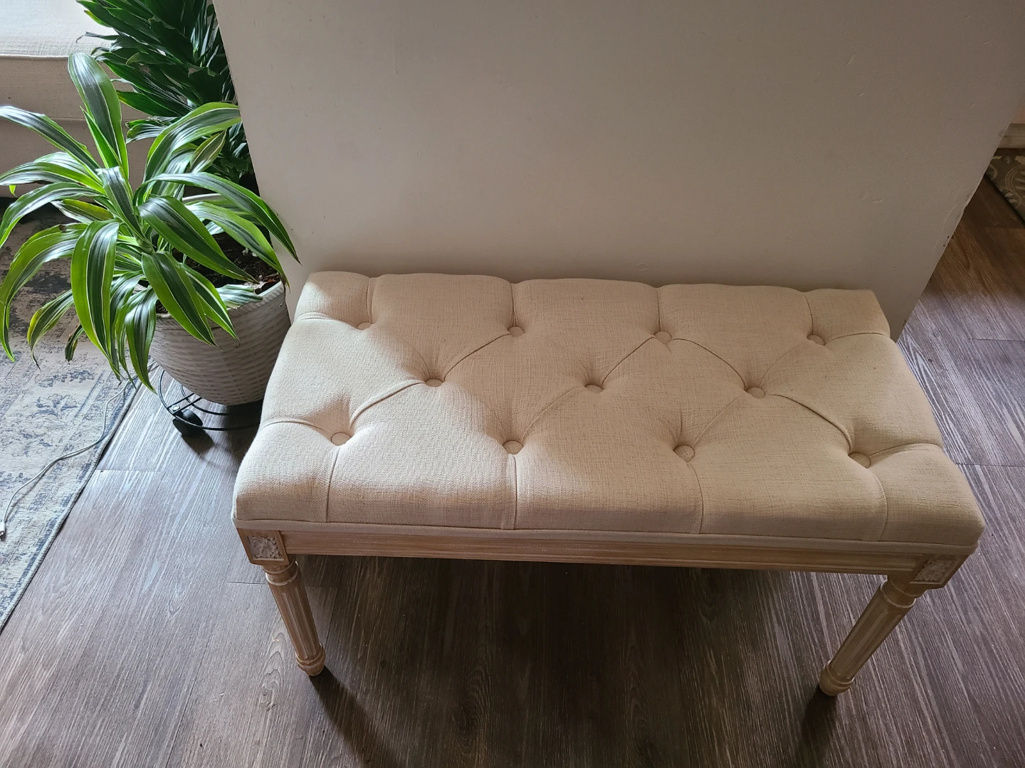 Tufted Upholstered Bench