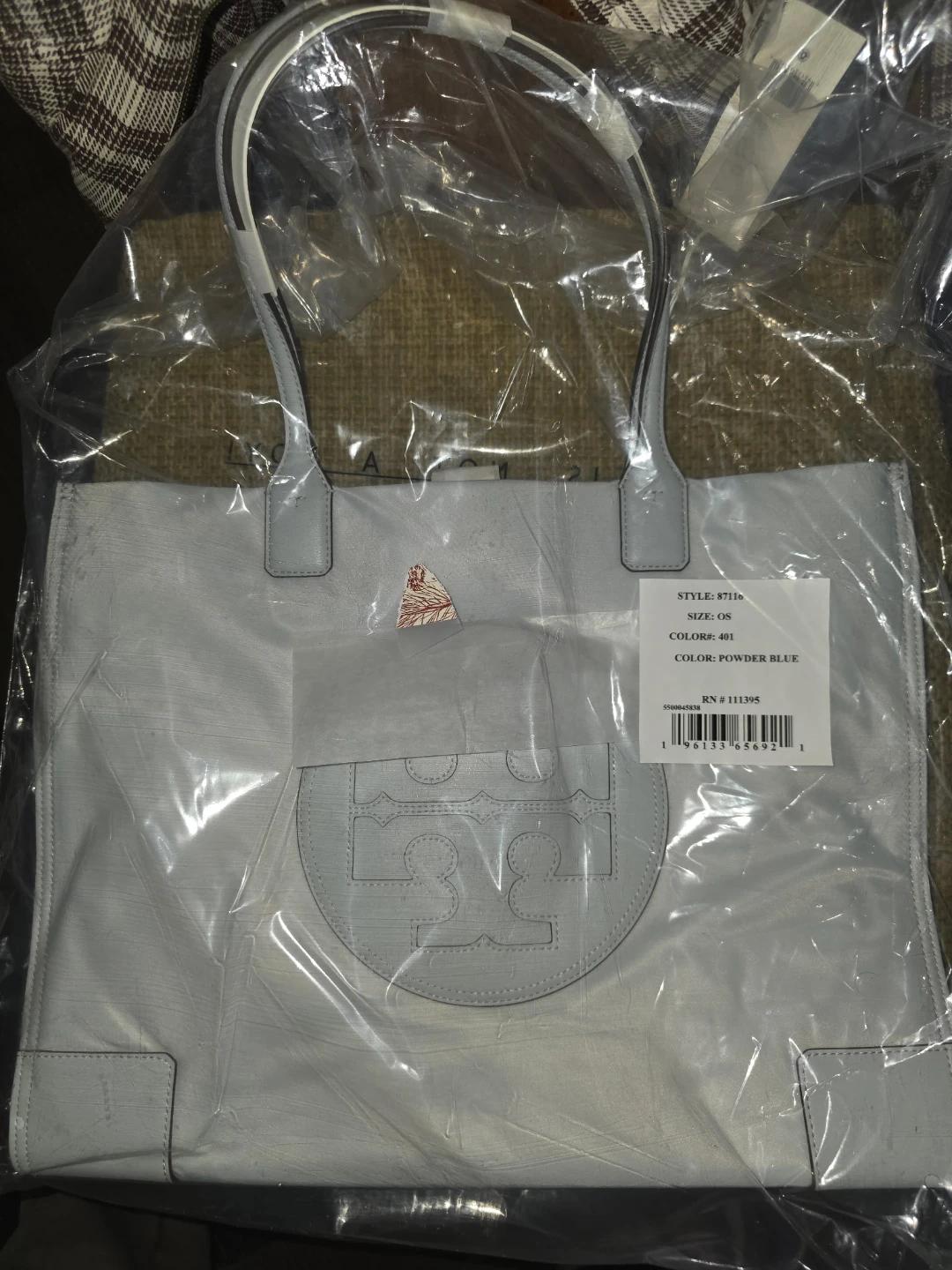 Tory Burch Tote Bag Powder Blue OS