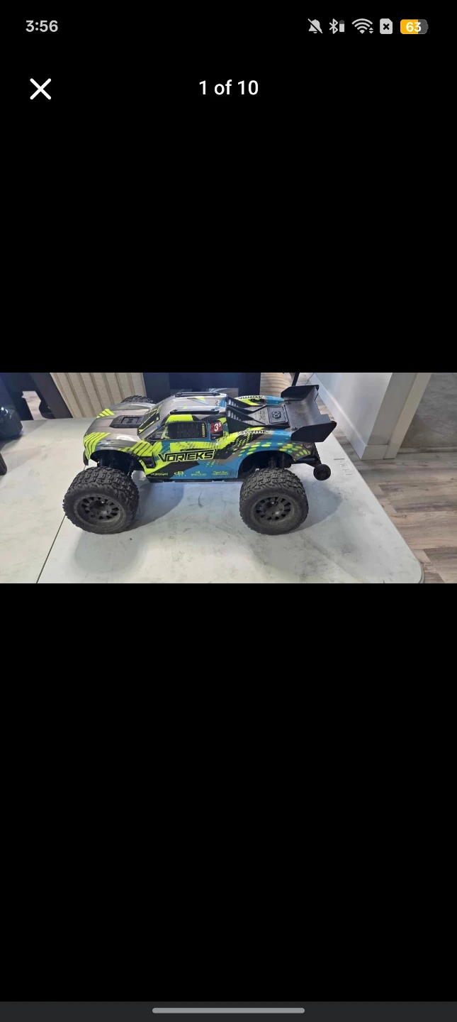 Arrma 1/10 Vorteks 4x4 3S BLX Stadium Truck Ready-to-Run - photo 4