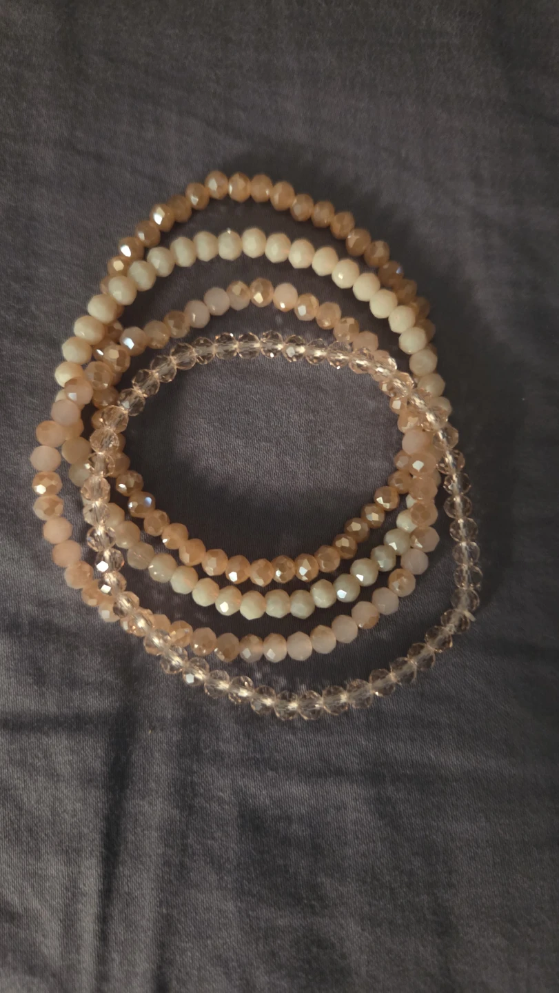 Stackable Beaded Bracelets Set - photo 2
